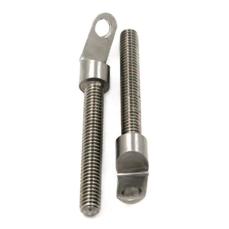 Peek CNC Machining تثبیت کننده های سفارشی بولت های کج Cnc Turning Cnc Tapping قطعات رشته پلاستیکی