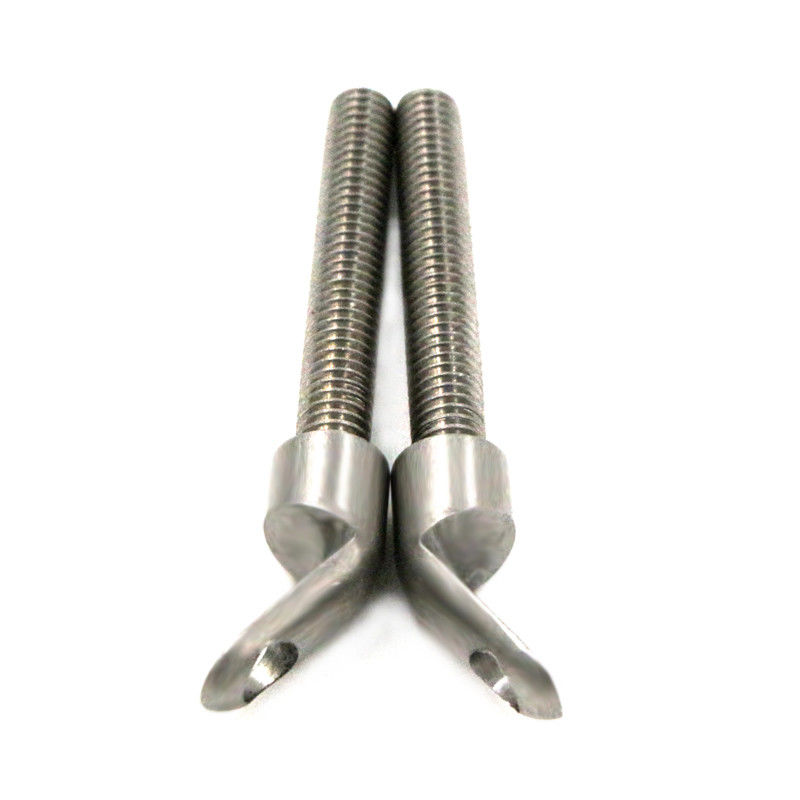 Peek CNC Machining تثبیت کننده های سفارشی بولت های کج Cnc Turning Cnc Tapping قطعات رشته پلاستیکی